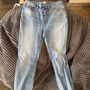 J. Crew Light Blue Skinny Jeans